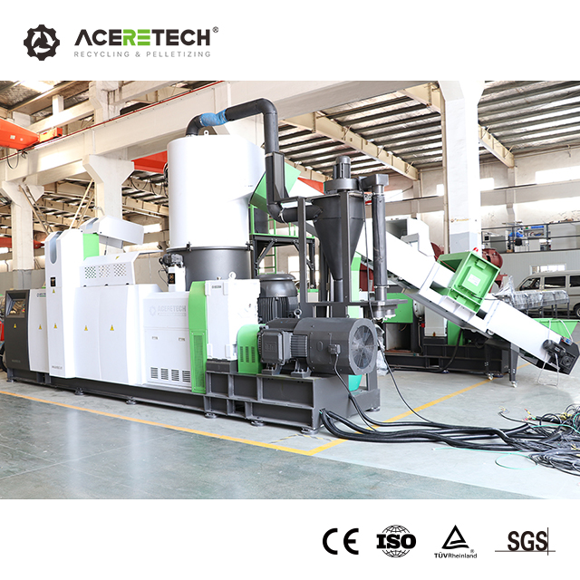 Immediate Delivery Waste Plastic Pe Recycling Extruder