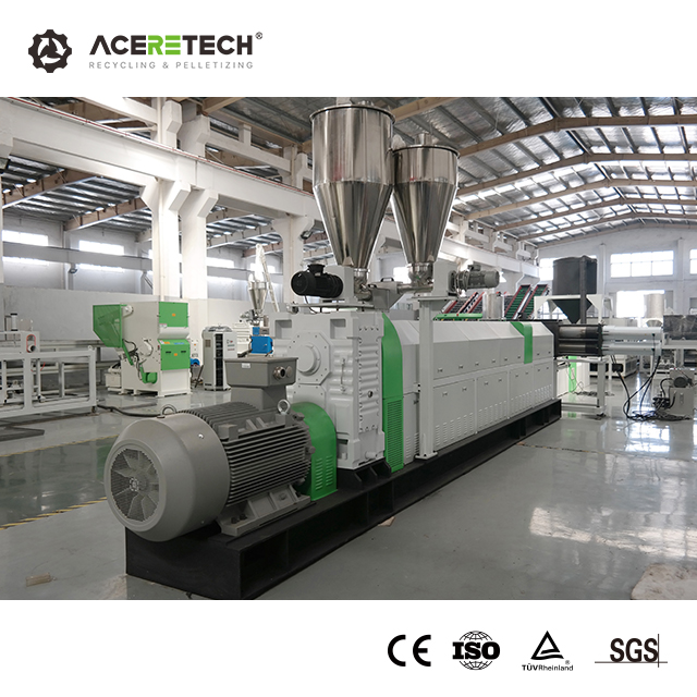 Aceretech China Factory Pvc Compounding Pellet Machine